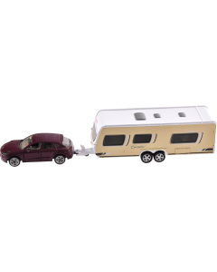 Siku Miniatuur Auto met Caravan