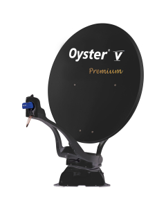 Oyster V 85 Premium Base Single Skew satellietsysteem, antraciet
