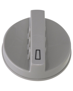 Thermostaat draaiknop, zilvergrijs voor Dometic koelkasten RM 53X0