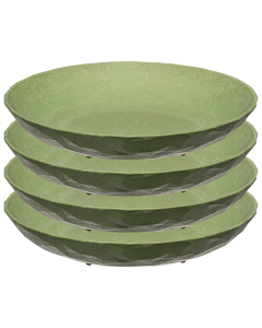 Servies Serie Organic  Soepborden ø 22 cm  4-delig  groen
