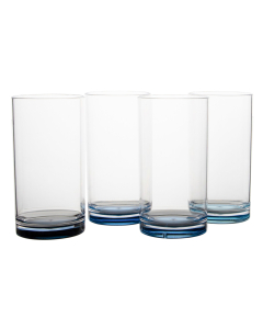 Drinkglas SetLong 500ml blauw  4 stuks