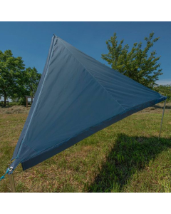 Bent  Zonnedak „Zip Protect Canvas“ sepia blue