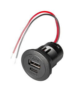 PROCAR inbouw dubbel stopcontact USB-C/USB-A