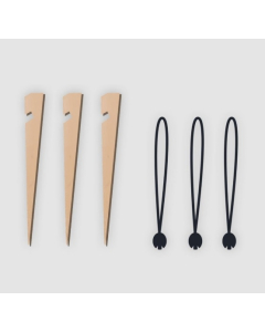 Bent Houten Haringen 3-delig