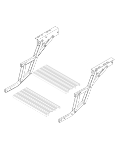 Thule Double Step Scharnier Links
