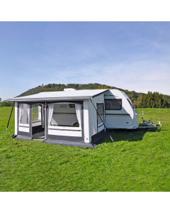 Deeltent Friesland afmeting 450 x 240 cm / ingang in het midden