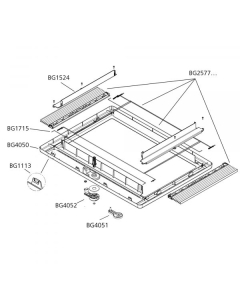 Dometic Midi Heki Style Onderkader Slingeruitvoering