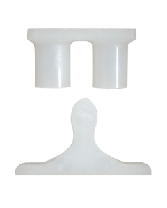 Fawo Druksluiting Kunststof Wit