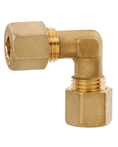 GOK Verbindingsstuk Messing RVS8mm