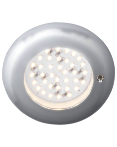 Inbouwspot Nova 36SMD 12V, mat zilver met schakelaar