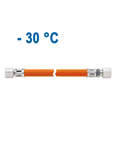 GOK Gasslang ¼''Li x RVS 10mm 40 cm