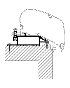 Thule Roof Top Dakadapter