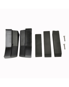Thule Eindkappenset Zwart t.b.v. Ducato Adapter V17