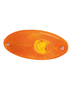 Hella Zijmarkeringslamp Oranje Ovaal Inbouw