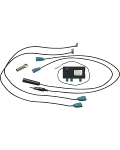 FM/DAB+ antennesplitter en signaalversterker