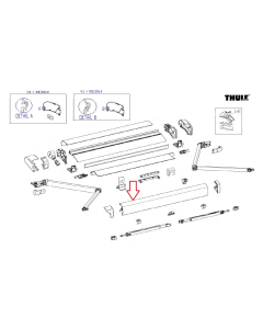 Thule 6200 Frontkap 