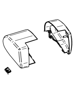 Thule 6300 12V Eindkappen Set