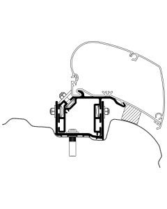 Thule Dakadapter VW Crafter va. 2017