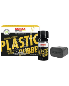 SONAX Profiline Ceramic Coating CC Plastic + Rubber 50 ml + 4 sponsen