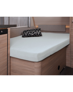 Molton stretch beschermhoes 3-delig voor lengtebedden