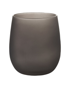 Drinkglazen set bruin satijn