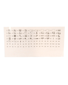 Büttner Pictogrammen Stickervel