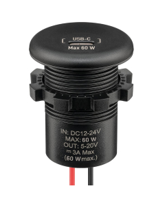 Enkele ingebouwde oplader USB-C