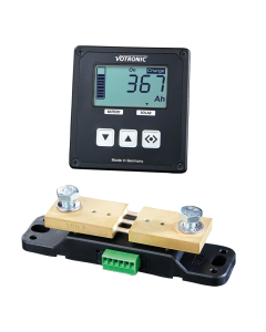 Votronic LCD-energiemonitor CI, Smart-Shunt 400 A, aardingsband 75 mm2