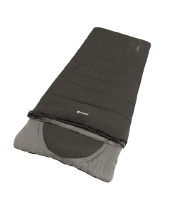 Dekenslaapzak Contour Midnight Black met afneembaar hoofddeel