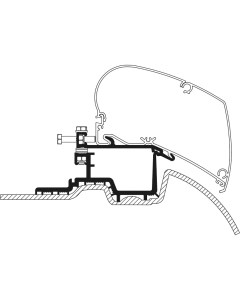 Thule Dakadapter MB Sprinter 04/2006 - 2016