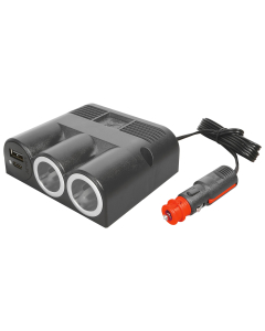 PROCAR opbouw drievoudige verlenging USB-A, USB-C en voeding