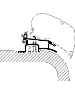 Thule Dakadapter Fiat Ducato 1994-2006