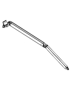 Linker knikarm voor Dometic PW 1100 met lengte 4 - 4,5 m, verlenging 2,5 m