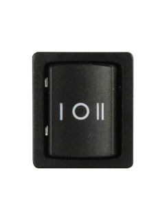 Lilie kiepschakelaar grijs/geel