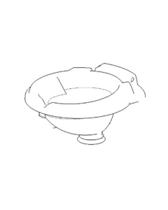 Binnengedeelte toiletpot