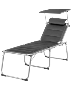 Zonnebed Marbella High H2L, antraciet