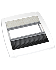MPK Onderkader Wit incl. Plisse hor en verduistering