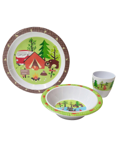 Avontuurlijk kinderservies