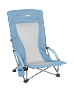 Strandstoel Cuba Highback, blauw