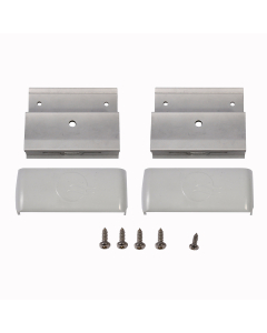 Thule Roof Rack Steunen met Afdekkappen Grijs Set