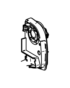 Eindplaat links excl. draaimechanisme Thule 4200, antraciet