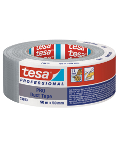 Textieltape tesa PRO Duct Tape 74613, grijs
