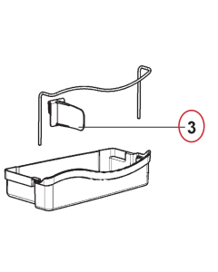 Dometic Flessenhouder RMH7390L Hobby