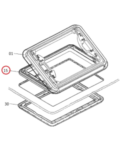 Dometic Heki 1 Dakframe Compleet 