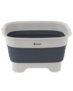 Collaps Spoelemmer met afvoer 30 × 33,5 × 7 cm  navy night