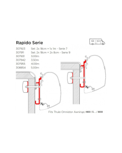Thule Wandadapter Rapido