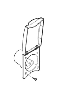 Truma Behuizing t.b.v. Gasaansluiting Wit