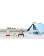 GOK Gasafsluiter t.b.v. Heaters