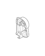 Eindkap rechts voor Dometic PW 1500 met 12 volt motor, wit