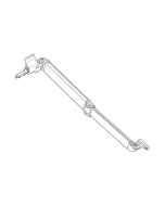 Linker knikarm voor Dometic PW 1000 en PW 1500 met lengtes vanaf 4 m